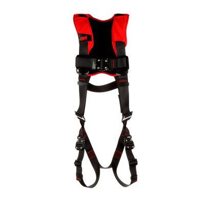 3M™ Protecta® Comfort Vest-Style Harness 1161428C, Black, X-Large