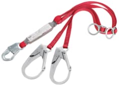 3M™ Protecta® Tie-Back 100% Tie-Off Web Shock-Absorbing Lanyard 1342200C, 121 – 310 lb, (54.9 – 140.6 kg), 6 ft (1.8 m)
