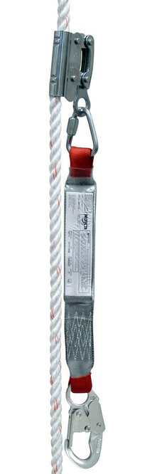 3M™ Protecta® Rope Adjuster with Web Shock-Absorbing Lanyard 1340005, 2 ft (.61 m)