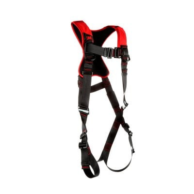 3M™ Protecta® Comfort Vest-Style Harness 1161448C, Black, 2X-Large