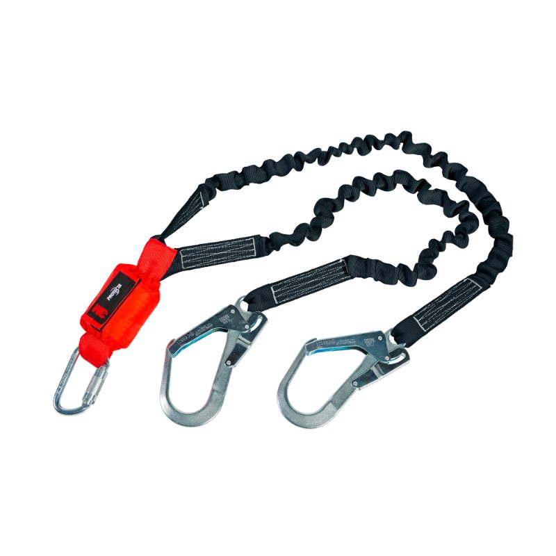3M™ Protecta® Cable Shock-Absorbing Lanyard 1340402C, 121 – 310 lb (54.9 – 140.6 kg), 4 ft (1.2 m)