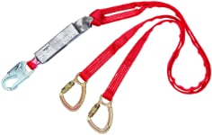 3M™ Protecta® Tie-Back Web Shock-Absorbing Lanyard 1340040C, 121 – 310 lb, 6 ft (1.8 m)