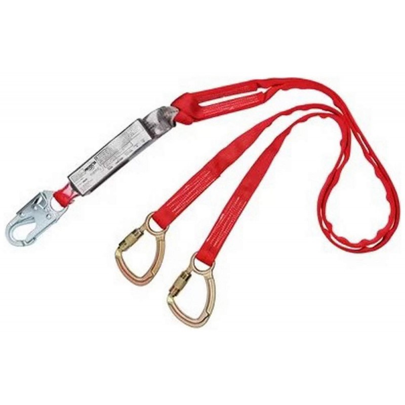 3M™ Protecta® Tie-Back Web Shock-Absorbing Lanyard 1340200C, 121 – 310 lb (54.9 – 140.6 kg), 6 ft (1.8 m)