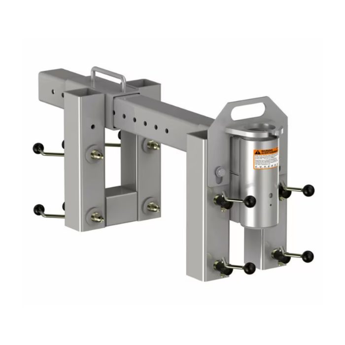 3M™ DBI-SALA® Advanced Adjustable Barrel Mount Sleeve Davit Base, 8512285, silver