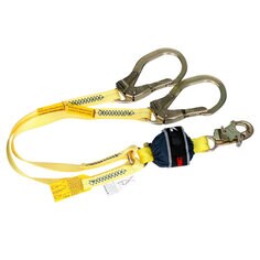 3M™ DBI-SALA® Twin-Leg Web Shock-Absorbing Lanyard 1246580C, 132 – 310 lb (59.9 – 140.6 kg), 4 ft (1.2 m)