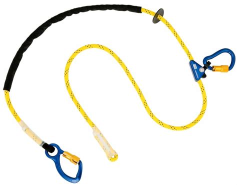 3M™ DBI-SALA® Web Positioning Lanyard 1231653C, 2.5 ft (.76 m), Red