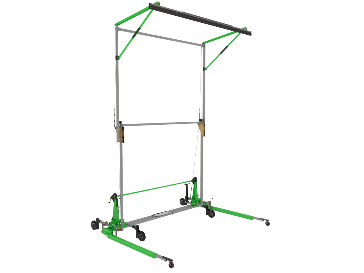 3M™ DBI-SALA® Flexiguard™ Box-Frame Rail Fixed Height Anchor System 8530361, 2 User, 21 ft (6.4 m) High, 15 ft (4.6 m) Wide