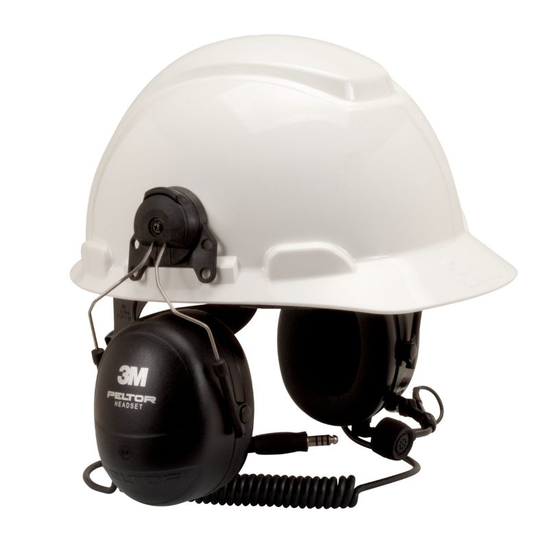 3M™ Peltor™ MT Series™ 2-Way Communications Headset MT7H79P3E-C0057, Hard Hat Attached
