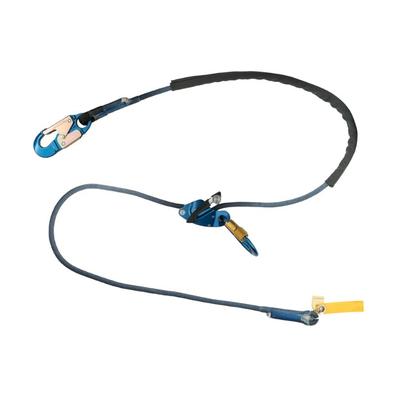 3M™ DBI-SALA® Trigger X Tie-Back Adjustable Single Mode Rope Positioning Lanyard 1234092, 1/2 in (12.7 mm) Aramid Kernmantle, 6