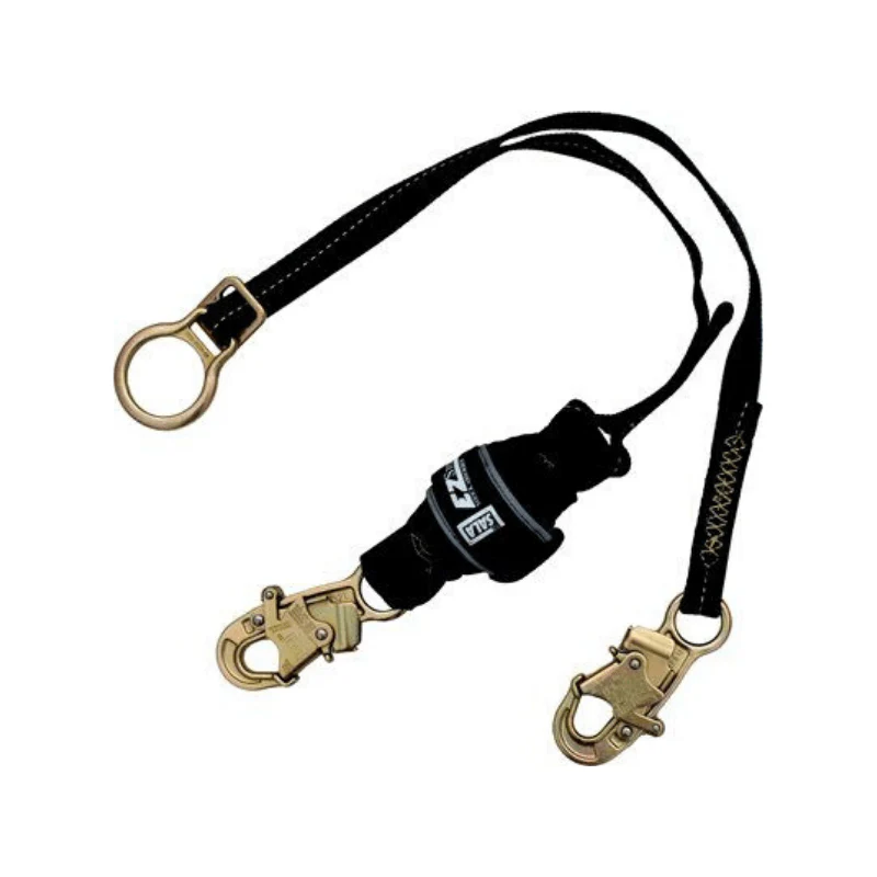3M™ DBI-SALA® EZ-Stop™ Tie-Back Web Shock-Absorbing Lanyard 1246084C, 176 – 420 lb (79.8 kg – 195.5 kg), 6 ft (1.8 m)