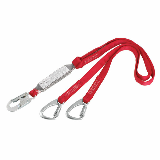 3M™ Protecta® Tie-Back 100% Tie-Off Web Shock-Absorbing Lanyard 1340060C, 121 – 310 lb, 6 ft (1.8 m)