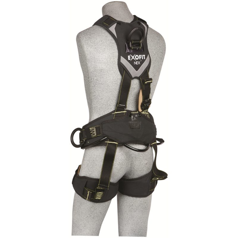 3M™ DBI-SALA® ExoFit NEX™ Comfort Rope Access Climbing/Positioning/Rescue/Suspension Safety Harness 1113372C, Large