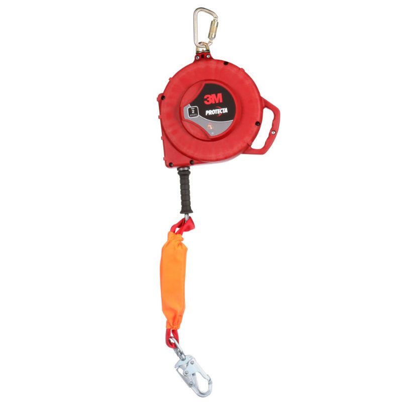 3M™ Self-Retracting Lifeline Cable Assembly 3401378, Galvanized, Zinc Plated Steel Hook 2000180, 175 ft (53.3 m)