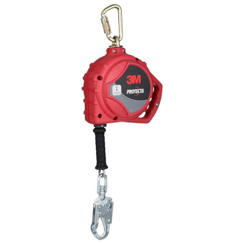 3M™ Self-Retracting Lifeline Cable Assembly 3520029, Stainless Steel, Zinc Plated Steel Hook 9502194, 35 ft (10.7 m)