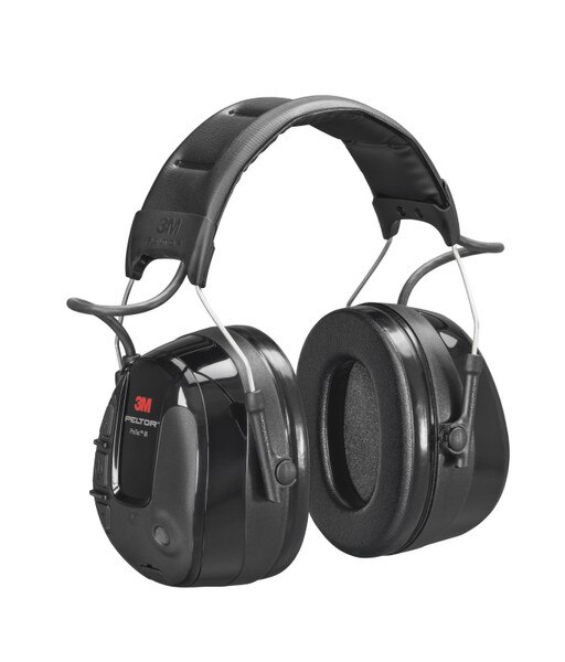 3M™ PELTOR™ ProTac III MT13H221A, Headset, Black, Headband, 10 Each/Case