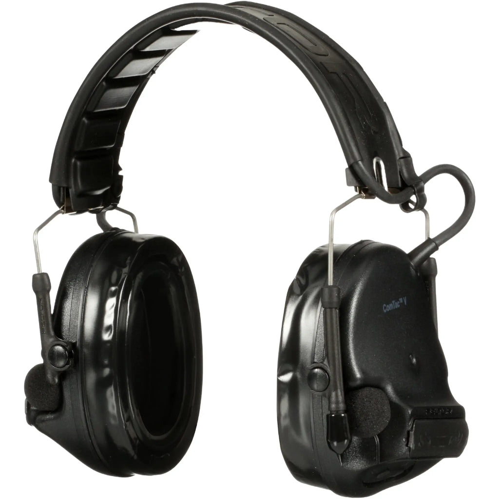 3M™ PELTOR™ SwatTac™ V Hearing Defender Headset MT20H682FB-09 SV, Foldable, Black, 10 ea/Case