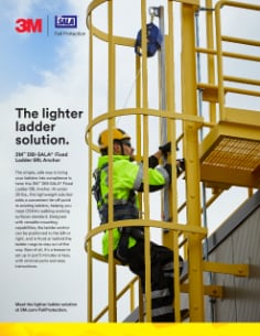 3M™ DBI-SALA® Fixed Ladder SRL Anchor 6100562, Galvanized, 4 ft (1.21 m)