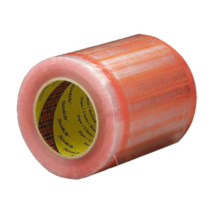 Scotch® Pouch Tape 827, 5 in x 8 in, 500 Pouches/Roll, 8 Rolls/Case
