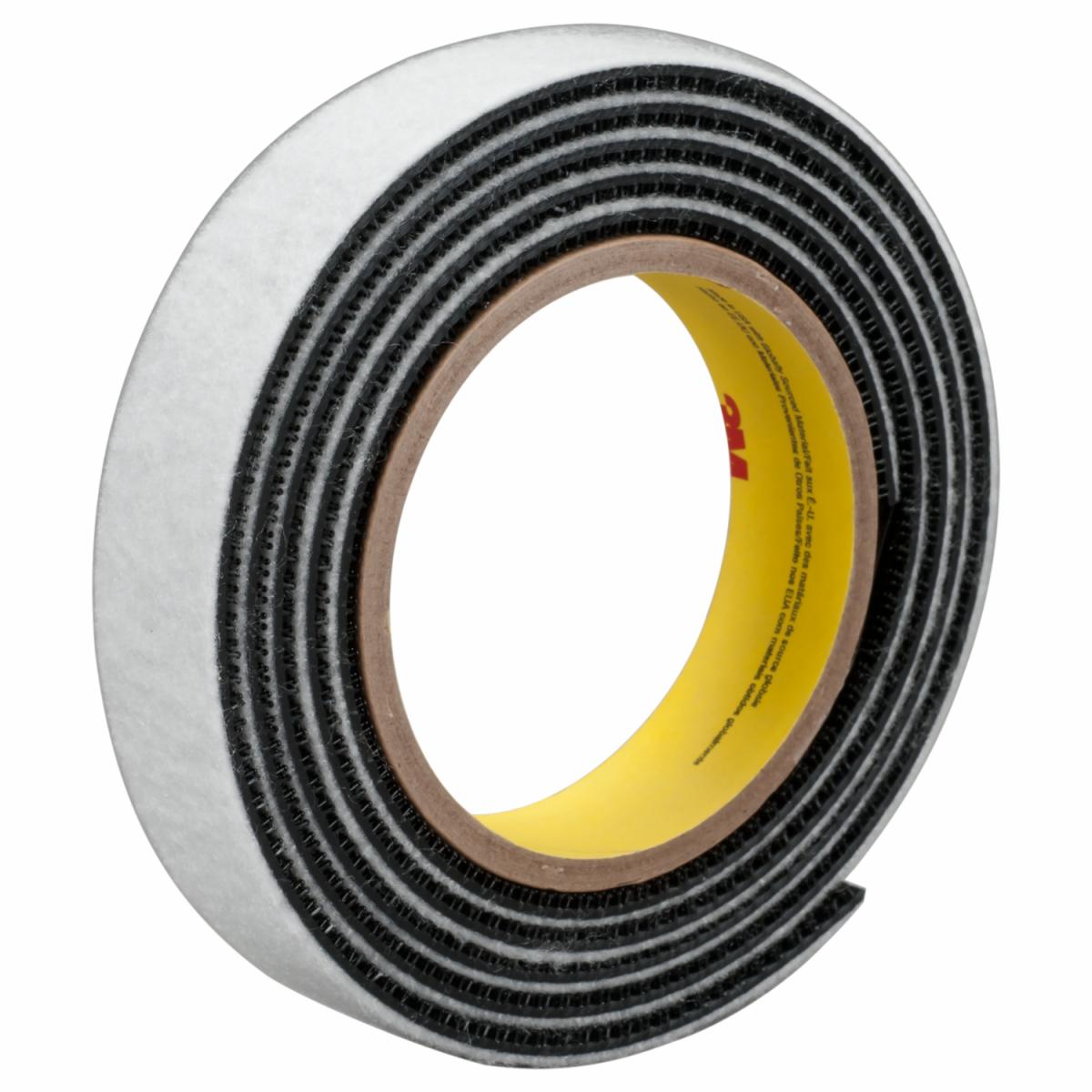 3M™ Dual Lock™ Reclosable Fastener SJ3443, Black, 1 in x 50 yd, Type 400, 2/Case