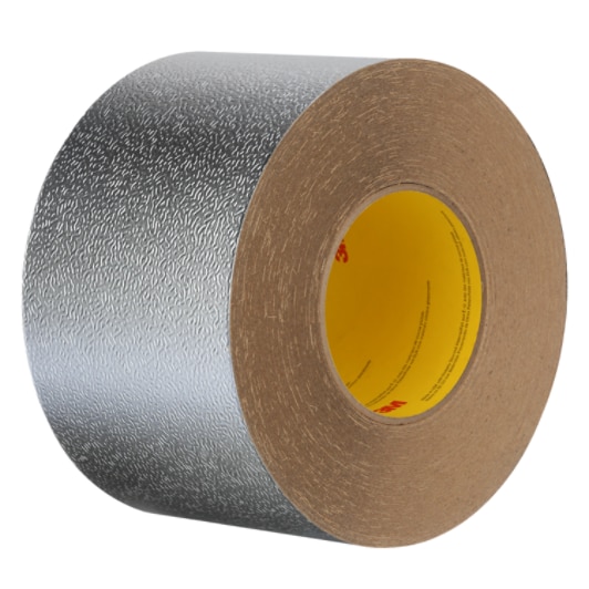 3M™ VentureClad™ Insulation Jacketing Tape, 1577CW-E, embossed, natural aluminum, 35.5 in x 50 yd. (90.2 cm x 45.7 m)