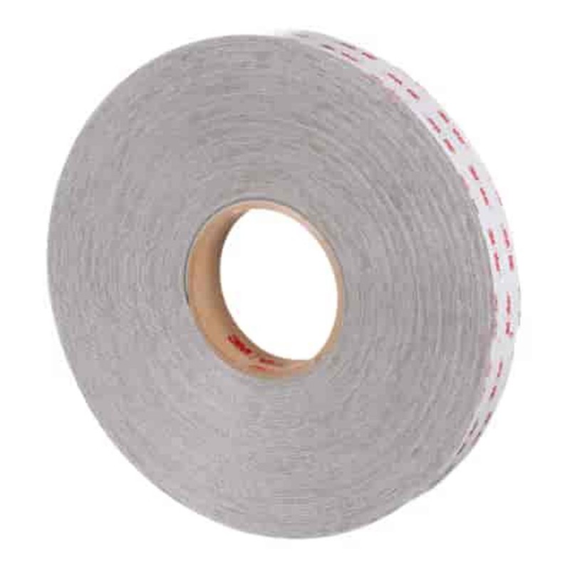 3M™ VHB™ Tape RP+040GP, Gray, 1 in x 1 yd, 16 mil, Paper Liner, Roll, Sample