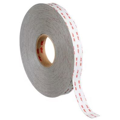 3M™ VHB™ Tape RP+110GP, Gray, 1 in x 1 yd, 45 mil, Paper Liner, Roll, Sample