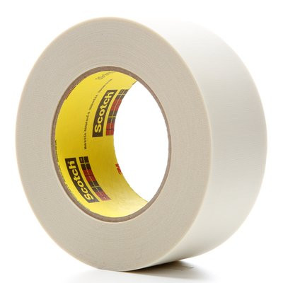3M™ Glass Cloth Tape, 361, white, 2.0 in x 60.0 yd x 6.4 mil (5.1 cm x 54.9 m x 0.2 mm)