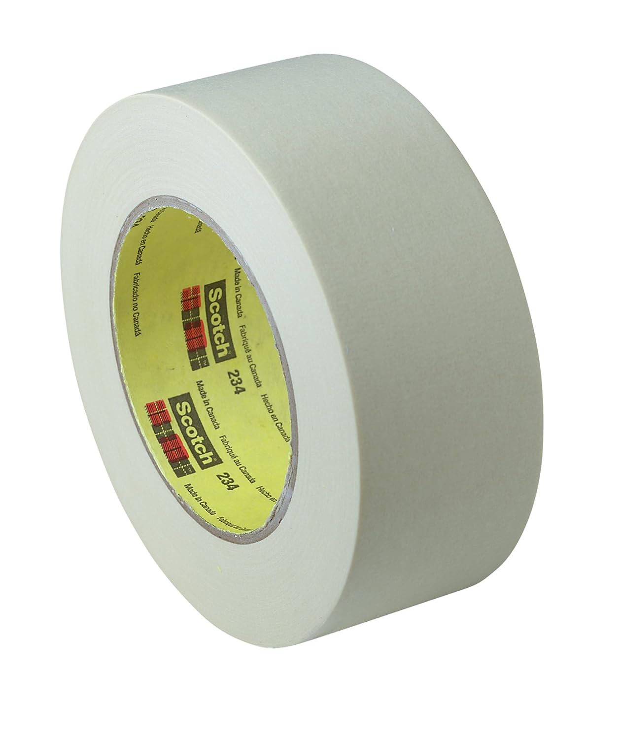 Scotch® General Purpose Masking Tape 234 Tan, 24 mm x 55 m, 36 per case Bulk