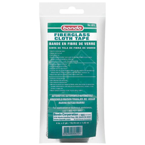 Bondo® Fibreglass Cloth Tape, 477, 4 in x 72 in (10.16 cm x 1.82 m)