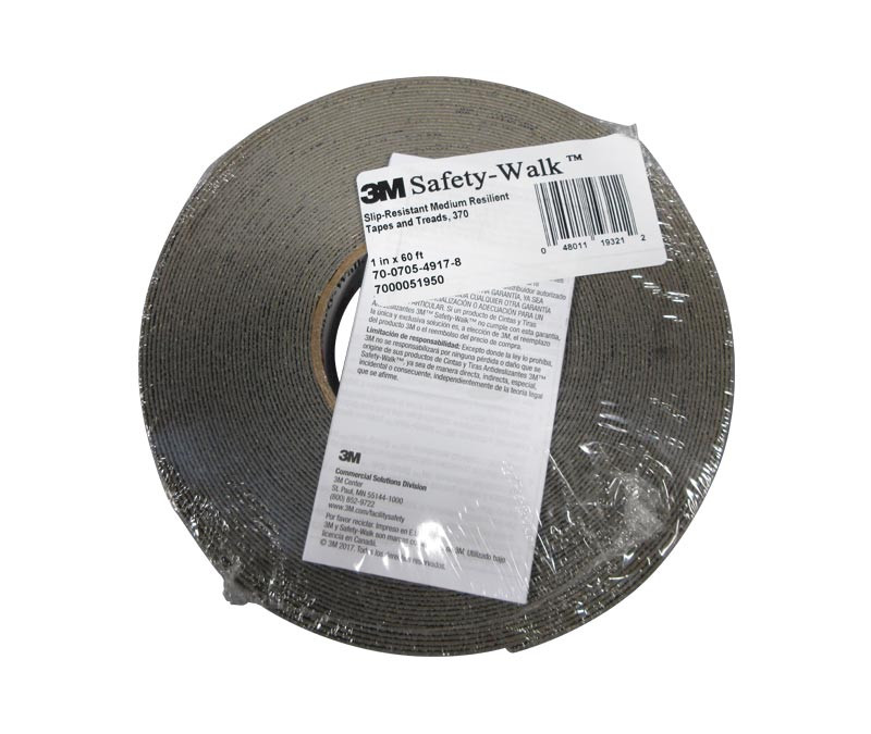 3M™ Safety-Walk™ Slip-Resistant Medium Resilient Tape, 310, black, 60.9 cm x 18.3 m (24 in x 60 ft)