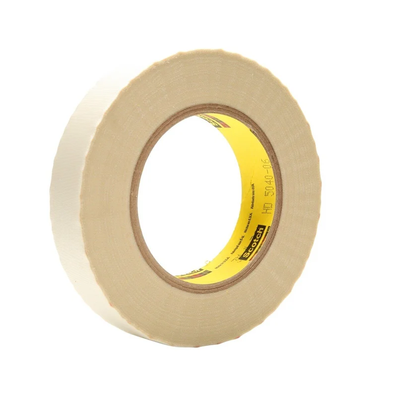 3M™ Glass Cloth Tape, 361, white, 1.0 in x 60.0 yd x 6.4 mil (2.5 cm x 54.9 m x 0.2 mm)