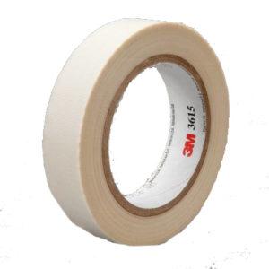 3M™ General Purpose Glass Cloth Tape, 3615, white, 0.5 in x 36.0 yd x 7.0 mil (1.3 cm x 32.9 m x 0.2 mm)