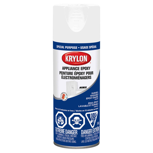 Krylon® Appliance Epoxy, Gloss, White, 340 g
