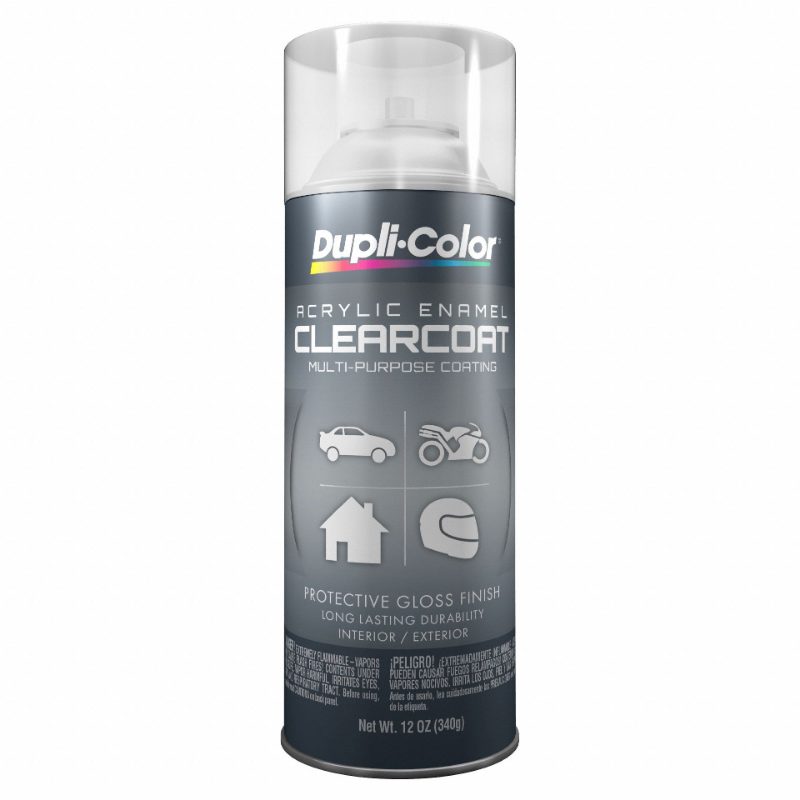 Dupli-Color® General Purpose Acrylic Enamel, Gloss, Crystal Clear, 340 g