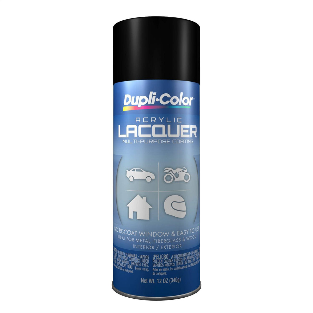 Dupli-Color Premium Lacquer , Flat, Black, 340 g