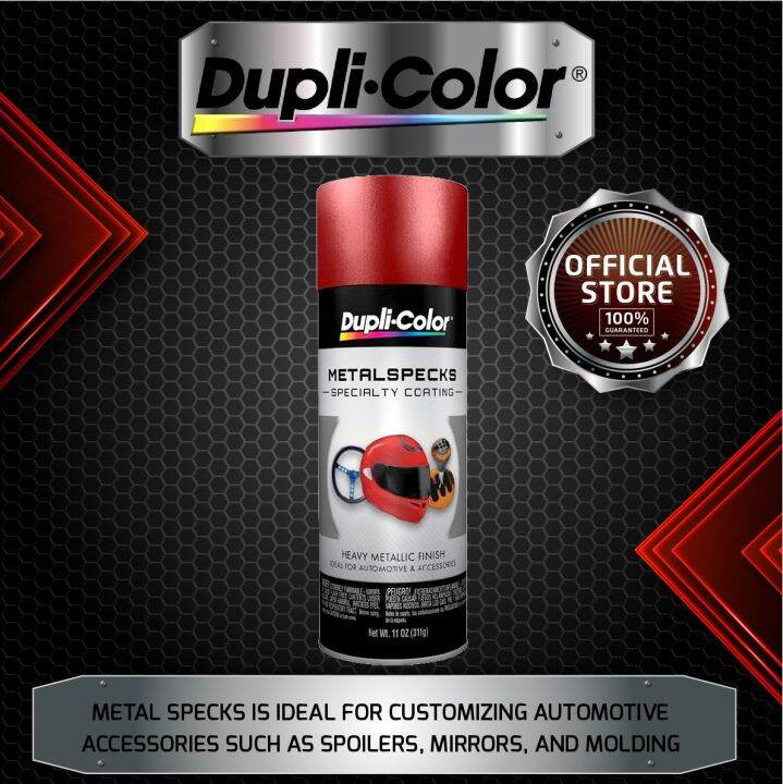 Dupli-Color Metal Specks, Retro Red, 311 g