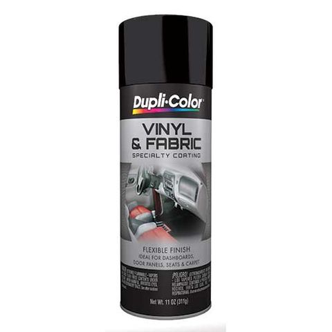 Dupli-Color Vinyl & Fabric Coating, Gloss, Black, 312 g