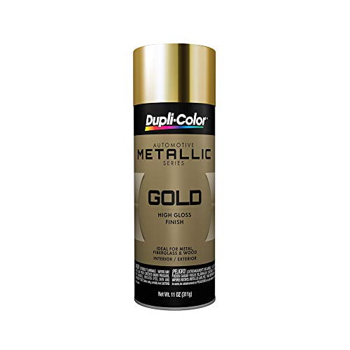 Dupli-Color Automotive Metallic Paint, High Gloss, Gold, 311 g