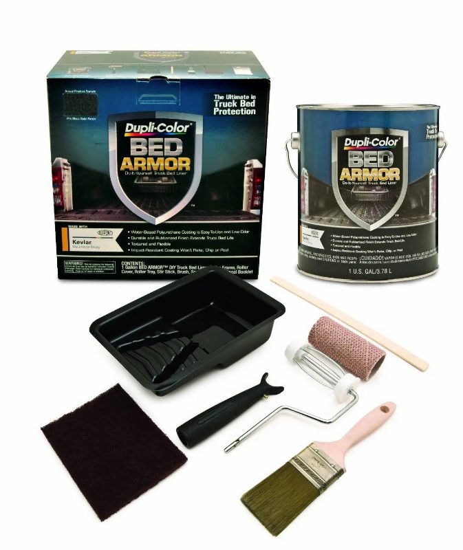 Dupli-Color Bed Armor Truck Bed Coating, Black, 946 mL