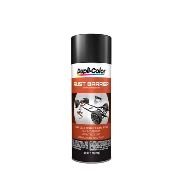 Dupli-Color Rust Barrier, Flat, Black, 3.78 L