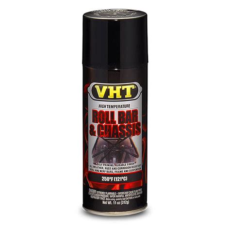 VHT Roll Bar & Chassis Paint, Gloss, Black, 312 g