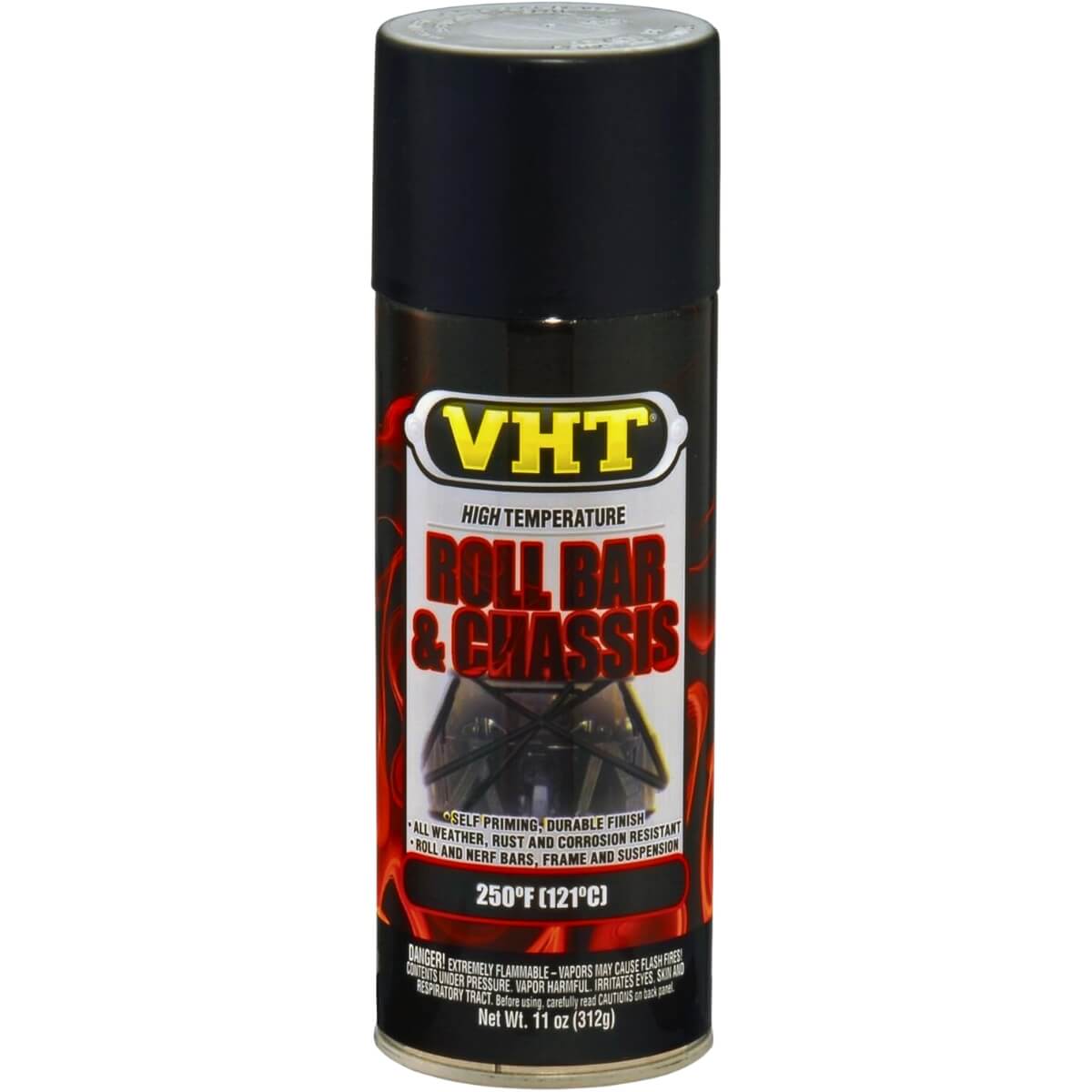 VHT Roll Bar & Chassis Paint, Satin, Black, 312 g
