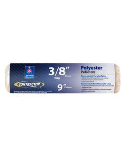 Contractor Series Polyester Roller Cover, 240 x 19 mm