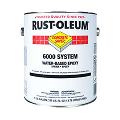 INDUSTRIAL FLOORING, Concrete Saver 6000 System, Water-Based Epoxy SILVER GRAY