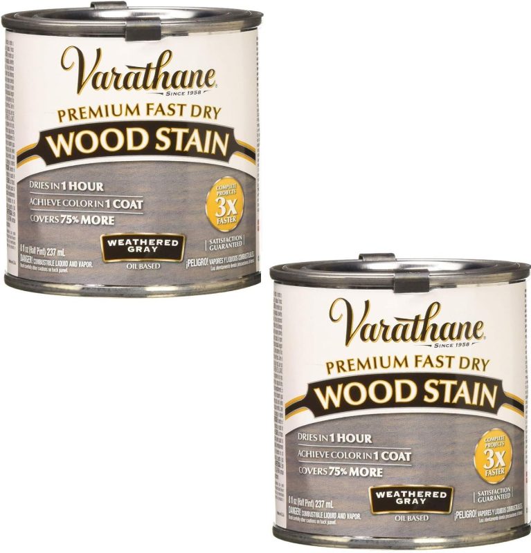 Varathane Premium Wood Stain WEATHRD GREY