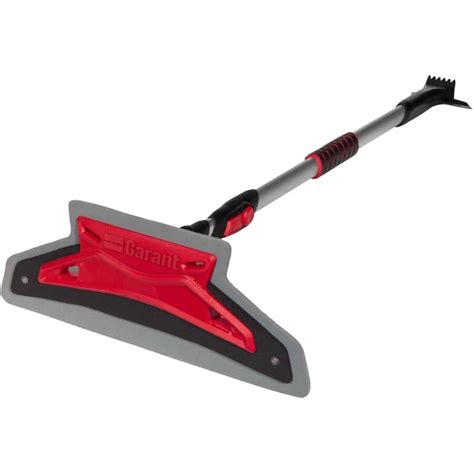 Scratch-free 63 in. telescopic snow brush