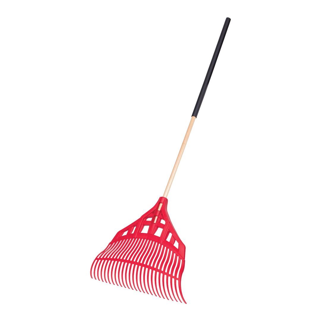 Garant Leaf rake, ultra-light 30", wood handle with comfort grip, délivery in display box, Garant Premium