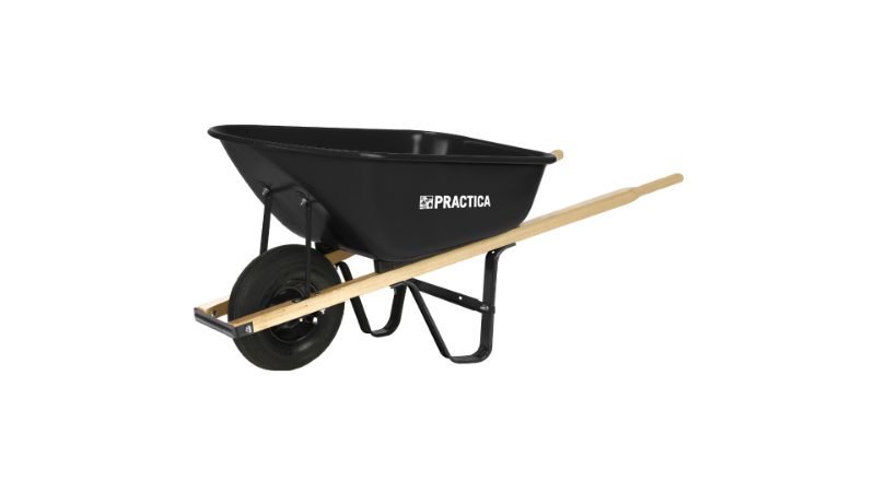 Garant Tray for 6 cu. ft., steel wheelbarrow S6, black