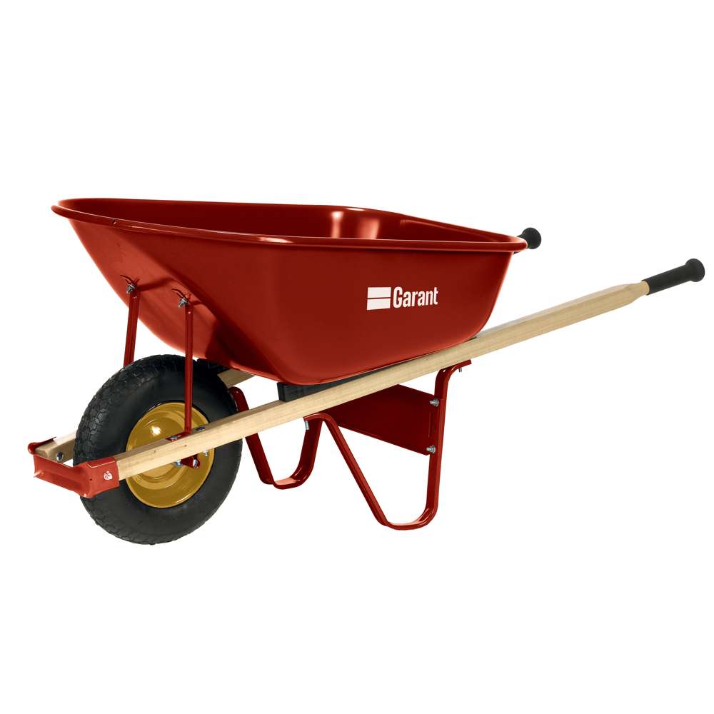 Garant Tray for 6 cu. ft., steel wheelbarrow TIFS6CT30, RAL3002 red