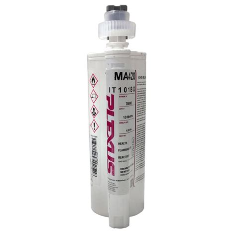 PLEXUS® MA420W 490ml 10:1 Ratio Co-Axial Cartridge Blue